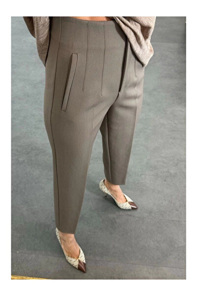 KAROL Flatolu Trousers - Mink