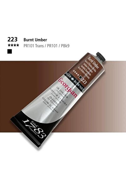 Daler Rowney Georgian Yağlı Boya 225ml Burnt Umber 223