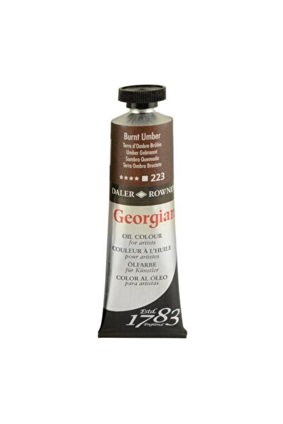 Daler Rowney Georgian Yağlı Boya 37ml Burnt Umber 223