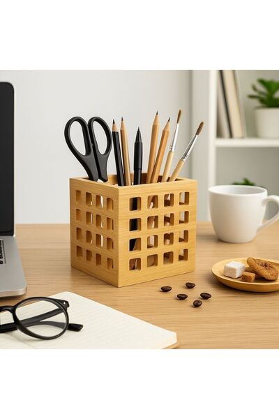 YzHome Tezgah Masa Üstü Bambu Kaşıklık Organizer Çok Amaçlı Düzenleyici