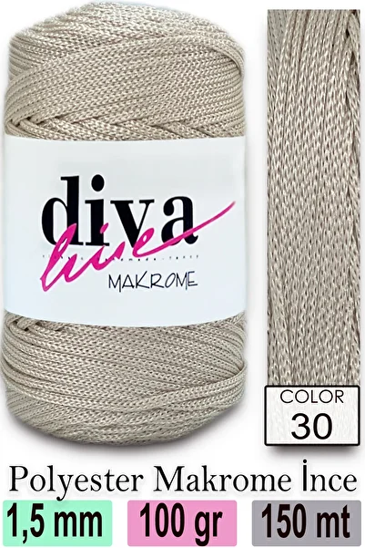 Diva İplik ديفا مكرامية الخيط 30
