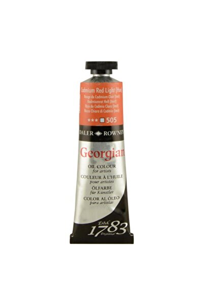 Daler Rowney Georgian Yağlı Boya 37ml Cadmium Red Light Hue 505