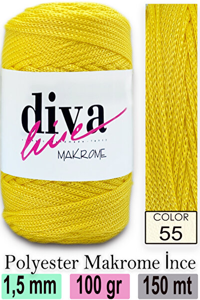 Diva İplik Diva Makrame Konac 55