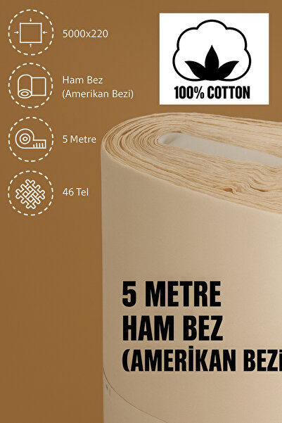 ÇIQRIK HOME 5 Yards American Cloth Fabric Rawbaze-Fund Curtain/Punch Fabric/Throw Pillow/Table Cloth/Runner/Lining Fabric