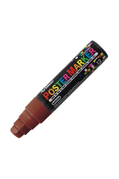 artline Vârf marker pentru poster: 12,0mm Maro