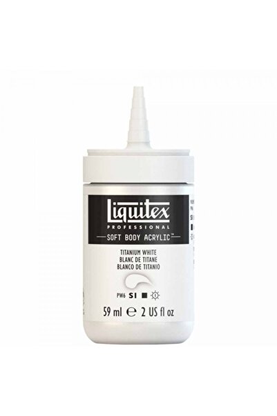 Liquitex Professional Soft Body Akrilik Boya 59ml Titanium White 432 S1