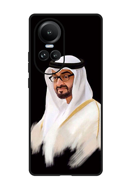 Theodor جراب واقٍ مضاد للخدش والصدمات لهاتف Oppo Reno 10/10 Pro الشيخ زايد