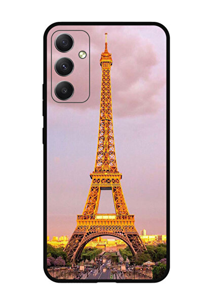 Theodor جراب واقٍ مضاد للخدش والصدمات لهاتف Samsung Galaxy M34 5G برج إيفل