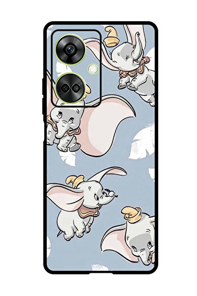 Theodor جراب واقٍ مضاد للخدش والصدمات لهاتف OnePlus Nord CE 3 بتصميم فيل صغير...