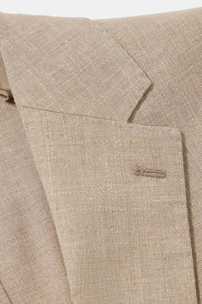 W Collection BEJ DÜĞMELİ YÜN CEKET