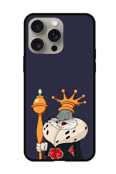 Theodor جراب واقٍ مضاد للخدش والصدمات لهاتف iPhone 15 Pro Max دونالد كينج