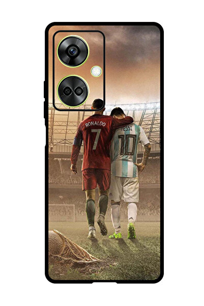 Theodor جراب واقٍ مضاد للخدش والصدمات لهاتف OnePlus Nord CE 3 رونالدو ميسي