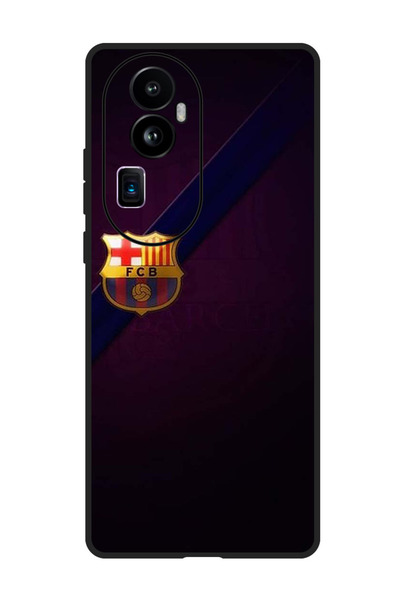 Theodor جراب واقٍ مضاد للخدش والصدمات لهاتف Oppo Reno 10 Pro Plus بشعار برشلو...