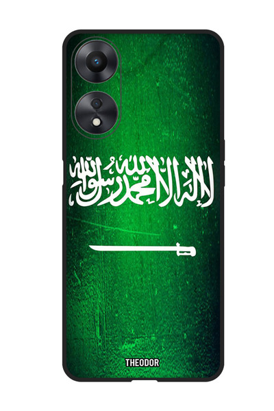 Theodor جراب حماية مضاد للخدش والصدمات لهاتف Oppo A98 علامة المملكة العربية ا...