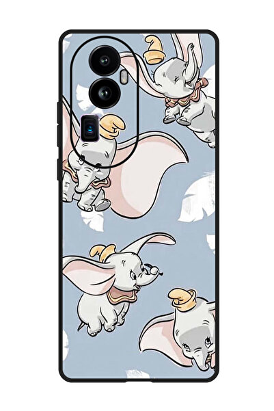 Theodor جراب واقٍ مضاد للخدش والصدمات لهاتف Oppo Reno 10 Pro Plus بتصميم فيل ...