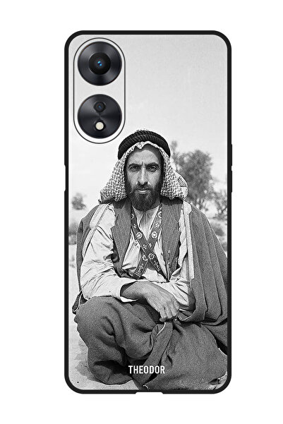 Theodor جراب واقٍ مضاد للخدش والصدمات لهاتف Oppo A98 الشيخ زايد جالسًا