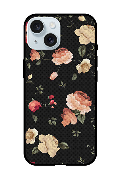 Theodor غطاء حماية مضاد للخدش والصدمات لهاتف iPhone 15 - لون لوتس ملون