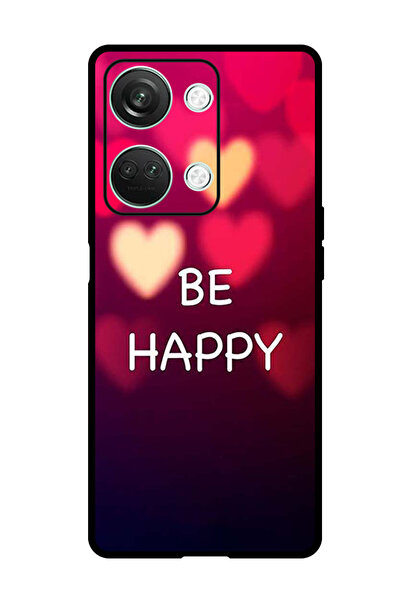 Theodor جراب واقٍ مضاد للخدش والصدمات لهاتف OnePlus Nord 3 كن سعيدًا