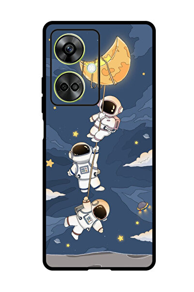 Theodor جراب واقٍ مضاد للخدش والصدمات لهاتف OnePlus Nord CE 3 بتصميم رواد فضا...