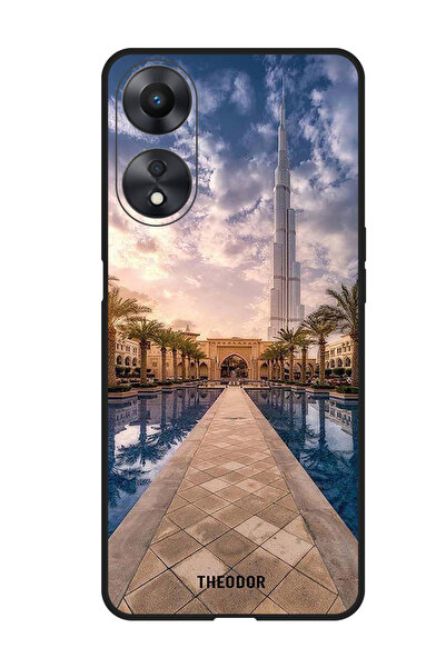 Theodor جراب واقٍ مضاد للخدش والصدمات لهاتف Oppo A98 أتلانتس دبي