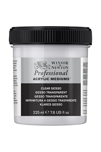 Winsor Newton Winsor & Newton Professional Acrylic Clear Gesso (Şeffaf Gesso) 225ml