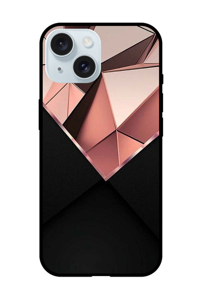 Theodor جراب واقٍ مضاد للخدش والصدمات لهاتف iPhone 15 Plus باللون الوردي الما...