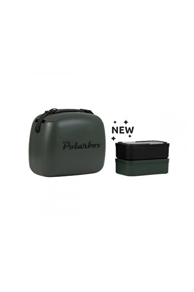 Polarbox Green Forest-Black / Yeşil Orman-Siyah Soğuk ve Sıcak Termos Çanta 6L