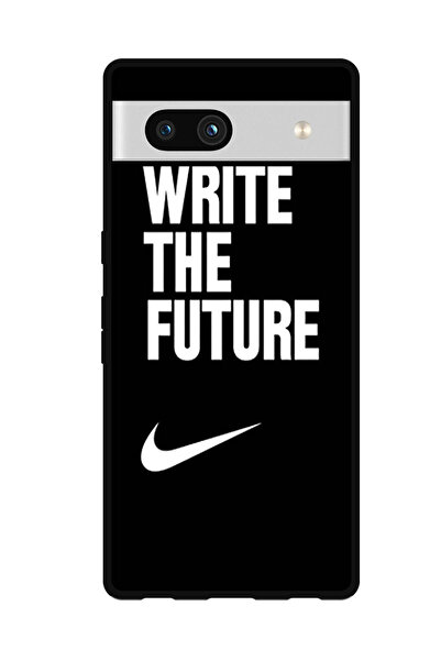 Theodor جراب واقٍ مضاد للخدش والصدمات لهاتف Google Pixel 7a اكتب المستقبل