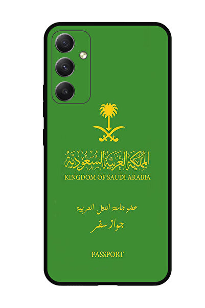 Theodor جراب واقٍ مضاد للخدش والصدمات لهاتف سامسونج جالاكسي M54 جواز سفر المملكة العربية السعودية