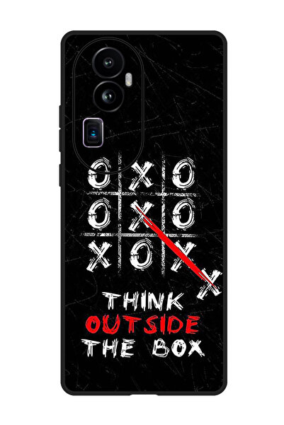 Theodor جراب واقٍ مضاد للخدش والصدمات لهاتف Oppo Reno 10 Pro Plus فكر خارج ال...