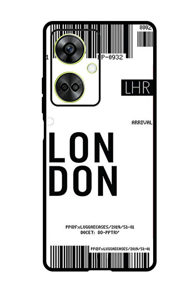 Theodor غطاء حماية مضاد للخدش والصدمات لهاتف OnePlus Nord CE 3، بطاقة صعود لندن