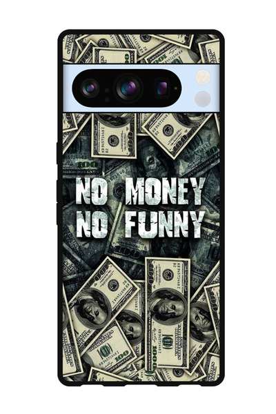 Theodor جراب واقٍ مضاد للخدش والصدمات لهاتف Google Pixel 8 Pro بدون نقود أو مضحك