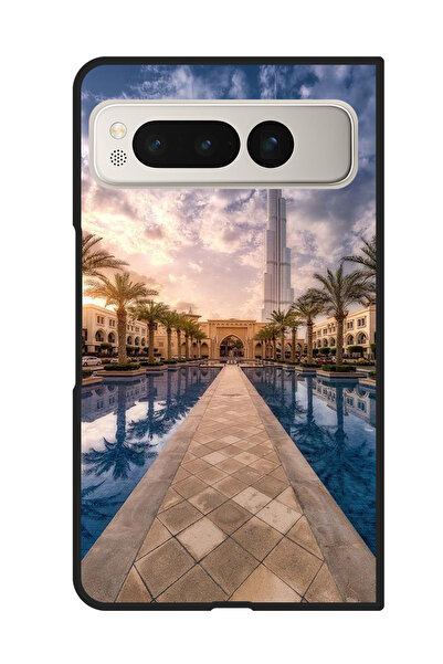 Theodor غطاء حماية مضاد للخدش والصدمات لهاتف جوجل بيكسل فولد أتلانتس دبي