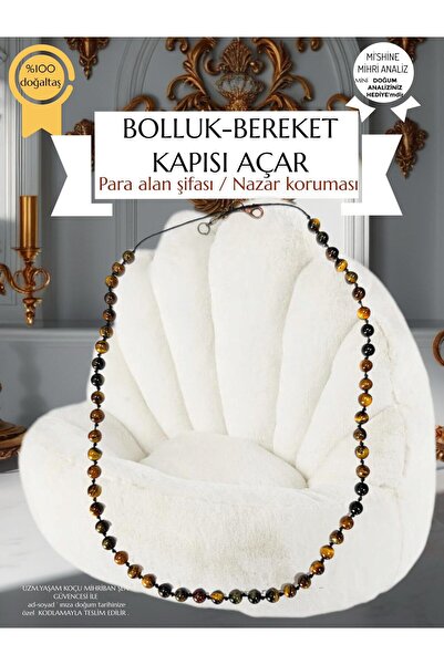 Mihri Doğaltaş Bolluk Bereket Şifa Kolyesi