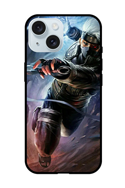 Theodor جراب واقٍ مضاد للخدش والصدمات لهاتف iPhone 15 Plus أنمي ناروتو 1