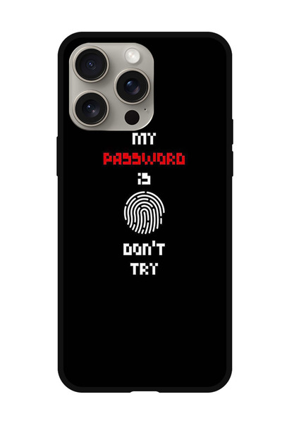 Theodor جراب حماية مضاد للخدش والصدمات لهاتف iPhone 15 Pro Max كلمة مرور