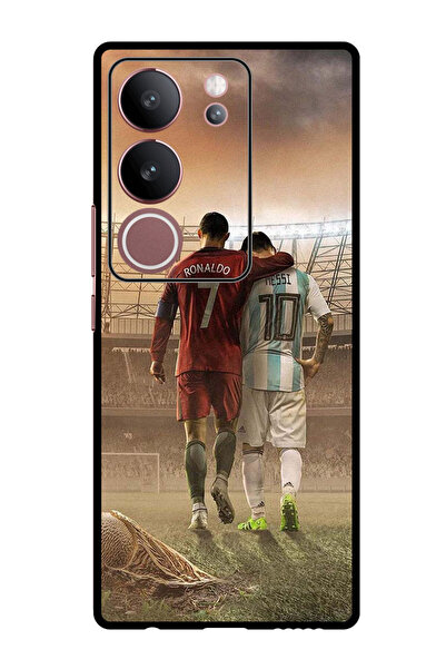 Theodor جراب واقٍ مضاد للخدش والصدمات لهاتف Vivo V29 - V29 Pro رونالدو ميسي