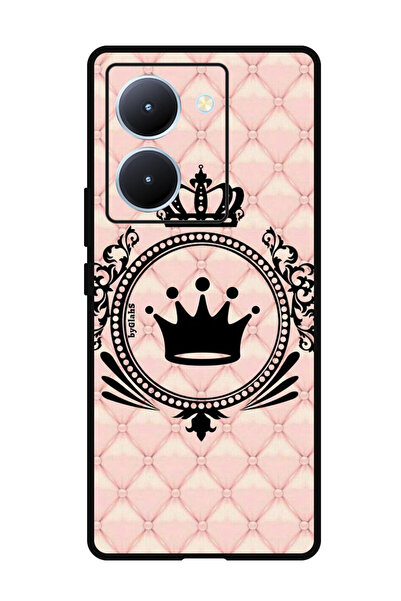 Theodor جراب واقٍ مضاد للخدش والصدمات لهاتف ViVo Y78 بتصميم تاج الأميرة الصيني