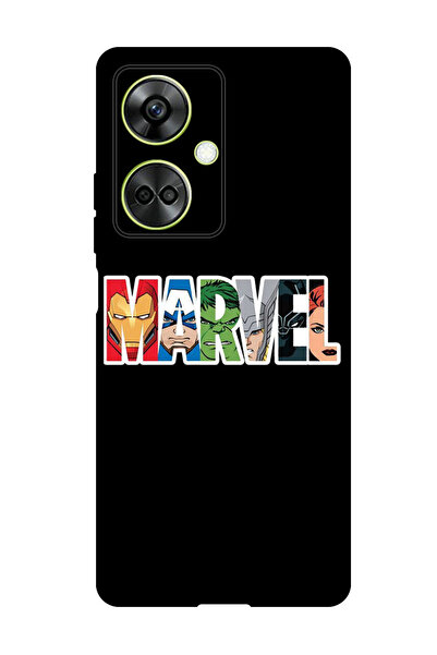 Theodor جراب واقٍ مضاد للخدش والصدمات لهاتف OnePlus Nord CE 3 Marvel Charecters