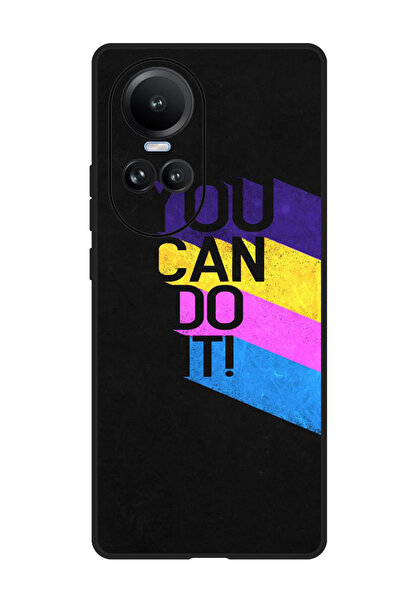 Theodor جراب واقٍ مضاد للخدش والصدمات لهاتف Oppo Reno 10/10 Pro يمكنك فعل ذلك