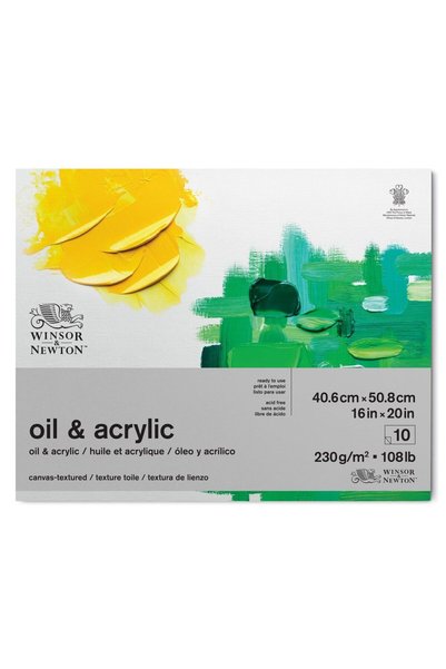 Winsor Newton Winsor & Newton Yağlı Boya Akrilik Bloknotu (Yapışkanlı) 230gr ...