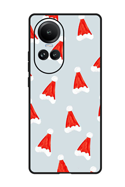 Theodor جراب واقٍ مضاد للخدش والصدمات لهاتف Oppo Reno 10/10 Pro، قبعات عيد ال...