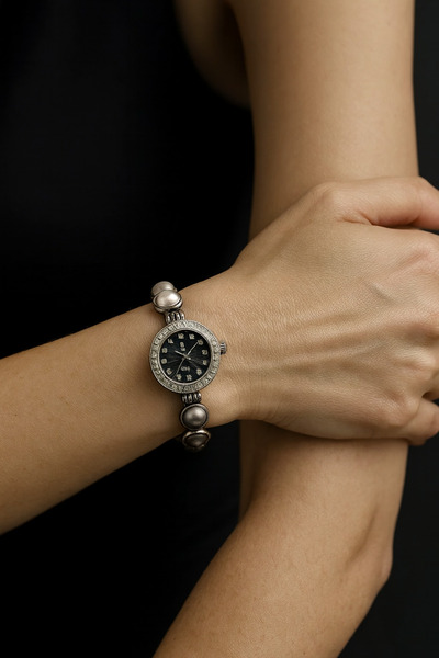 G Sport POLO Women's Gold Color Wrist Watch with Pearls