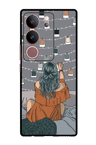 Theodor جراب واقٍ مضاد للخدش والصدمات لهاتف Vivo V29 - V29 Pro بولارويد وأضواء