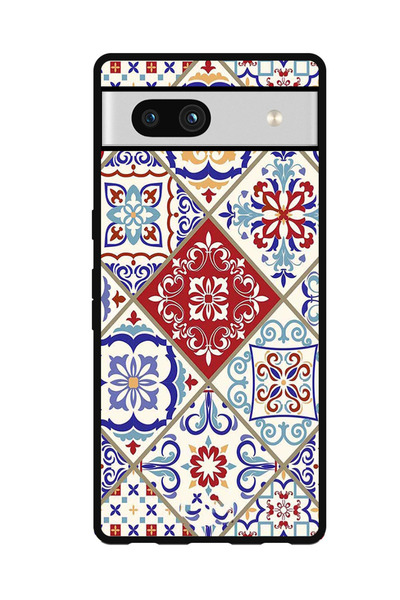 Theodor جراب واقٍ مضاد للخدش والصدمات لهاتف Google Pixel 7a مطبوع عليه صورة ف...