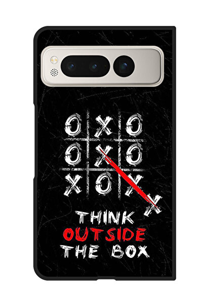 Theodor جراب واقٍ مضاد للخدش والصدمات لهاتف Google Pixel Fold، فكر خارج الصندوق