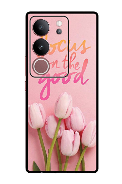 Theodor جراب واقٍ مضاد للخدش والصدمات لهاتف Vivo V29 - V29 Pro التركيز على الخير