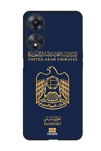 Theodor جراب واقٍ مضاد للخدش والصدمات لهاتف Oppo A98 جواز سفر الإمارات 2