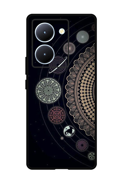 Theodor جراب واقٍ مضاد للخدش والصدمات لهاتف ViVo Y78 بتصميم فن الماندالا الصيني (2)