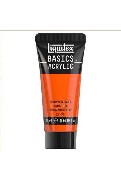 Liquitex Basics Akrilik Boya 22ml Fluorescent Orange ROW 982